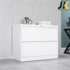 পার্শ্বীয় 2 ড্রয়ার ফাইলিং ক্যাবিনেট